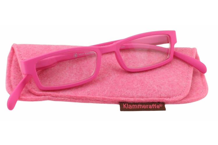 klammeraffe-lesebrille-01-wild-pink-mit-etui-1 No. 01 Wild Pink