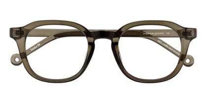 DARBY-RAUCHGRAU-TRANSPARENT-frontal-geschlossen Darby blue light filter glasses smoke gray transparent