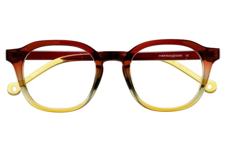 Darby-braun-gruen-gelb-verlauf-frontal-geschlossen Darby Blaulichtfilter Brille Braun-grün-gelb-Verlauf