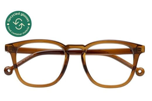 Alex Blau­licht­filter Brille Braun