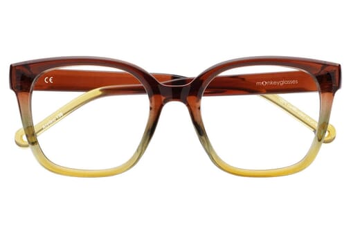 Annika Blau­licht­filter Brille Braun-grün-gelb-Verlauf