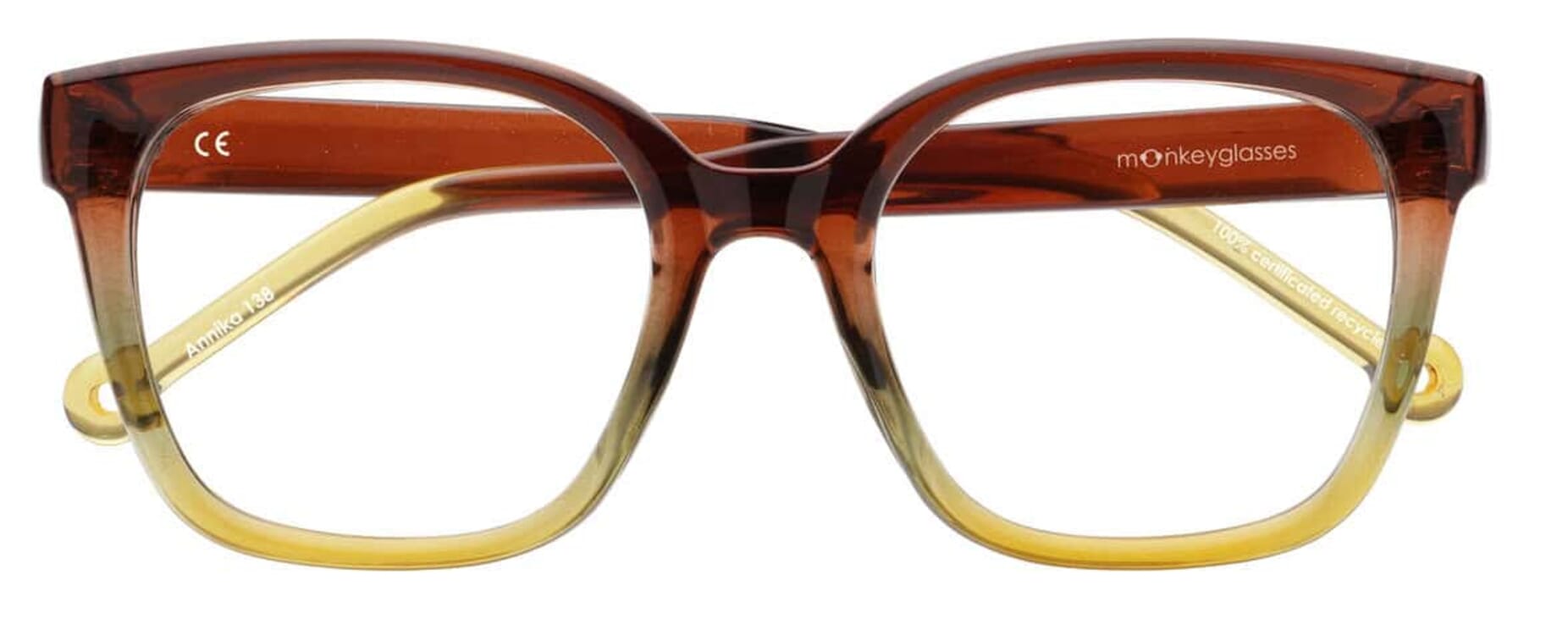 annika-braun-gruen-gelb-verlauf-frontal-geschlossen Annika Blaulichtfilter Brille Braun-grün-gelb-Verlauf