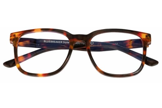 Bluebreaker Style Blau­licht­filter Brille Tortoise