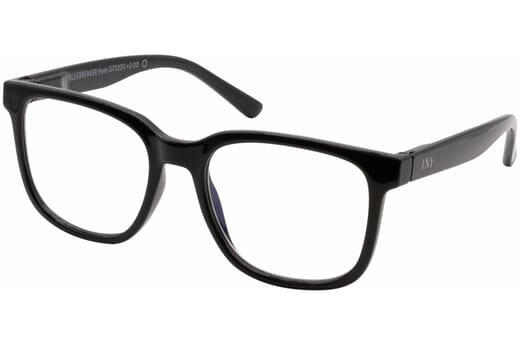 Bluebreaker Style Blau­licht­filter Brille Schwarz