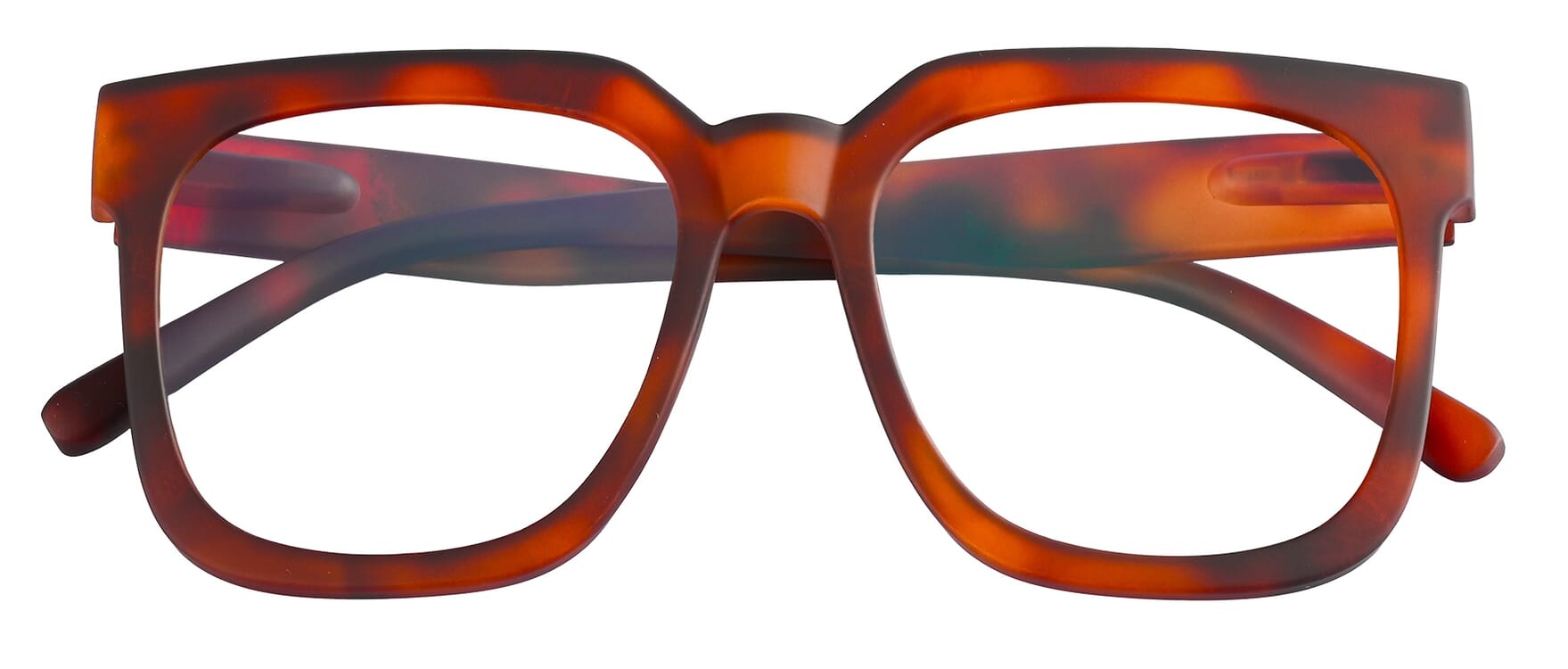 bazaar-frontal-closed-havana-dark BAZAAR Reading glasses, Tortoise dark