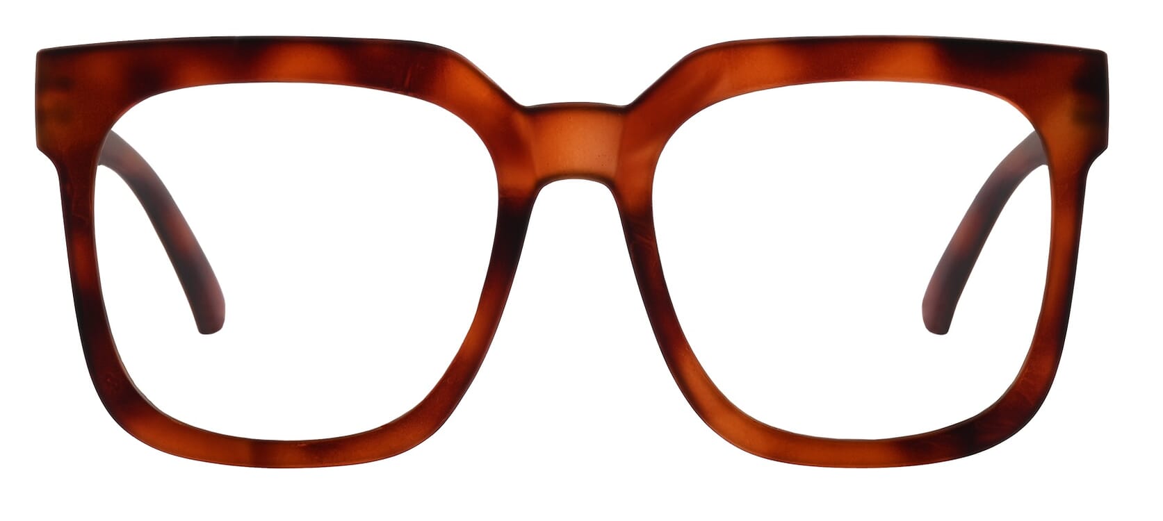 bazaar-frontal-open-havana-dark BAZAAR Reading glasses, Tortoise dark