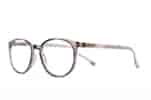 Lesebrille regents rauchgrau transparent seitlich Produktbild