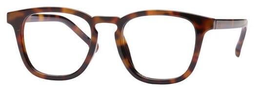 monkeyglasses_alex_braun_seitlich Alex Blaulichtfilter Brille Tortoise