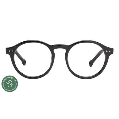 bille-schwarz-frontal-geschlossen-upcycled-2 Bille Blaulichtfilter Brille Schwarz