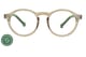 Bille blue light filter glasses matt green