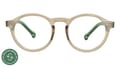 bille_gruen_frontal-geschlossen_upcycled_blc Bille Blaulichtfilter Brille Matt Grün