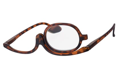 r6900-havanna-seitlich R6900 Schminkbrille mit Lesestärke Tortoise