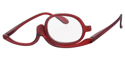 r6900-red-side R6900 Make-up glasses with reading strength red