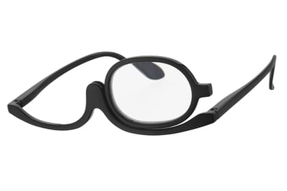 r6900-schwarz-seitlich R6900 Schminkbrille mit Lesestärke Schwarz