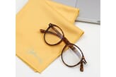 Johanes-Tuch-Gelb-mitBrille Brillen- und Displaytuch GELB
