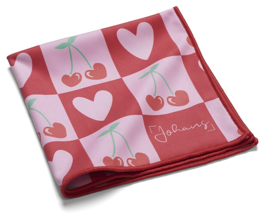 Johans-Tuch-Cherry-Love- Brillen- und Displaytuch CHERRY LOVE