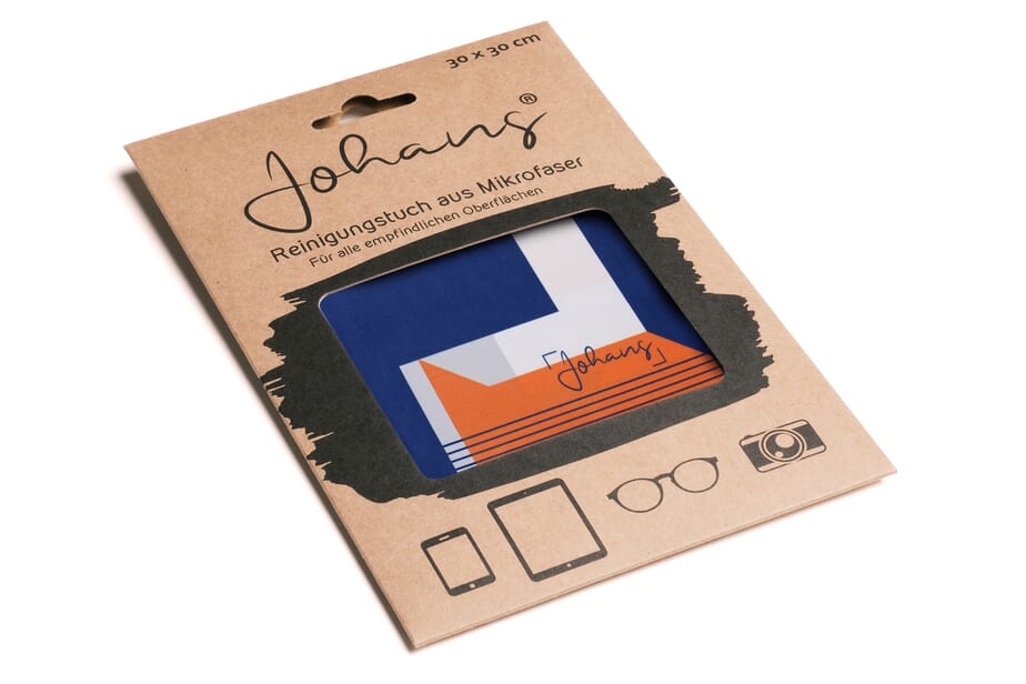 Johans-Tuch-STAGES-verpackung Brillen- und Displaytuch STAGES