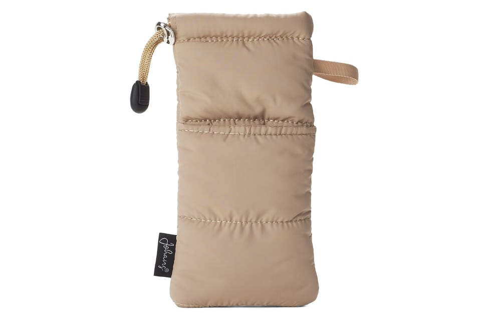 Brillenetui Puffy Bag BEIGE