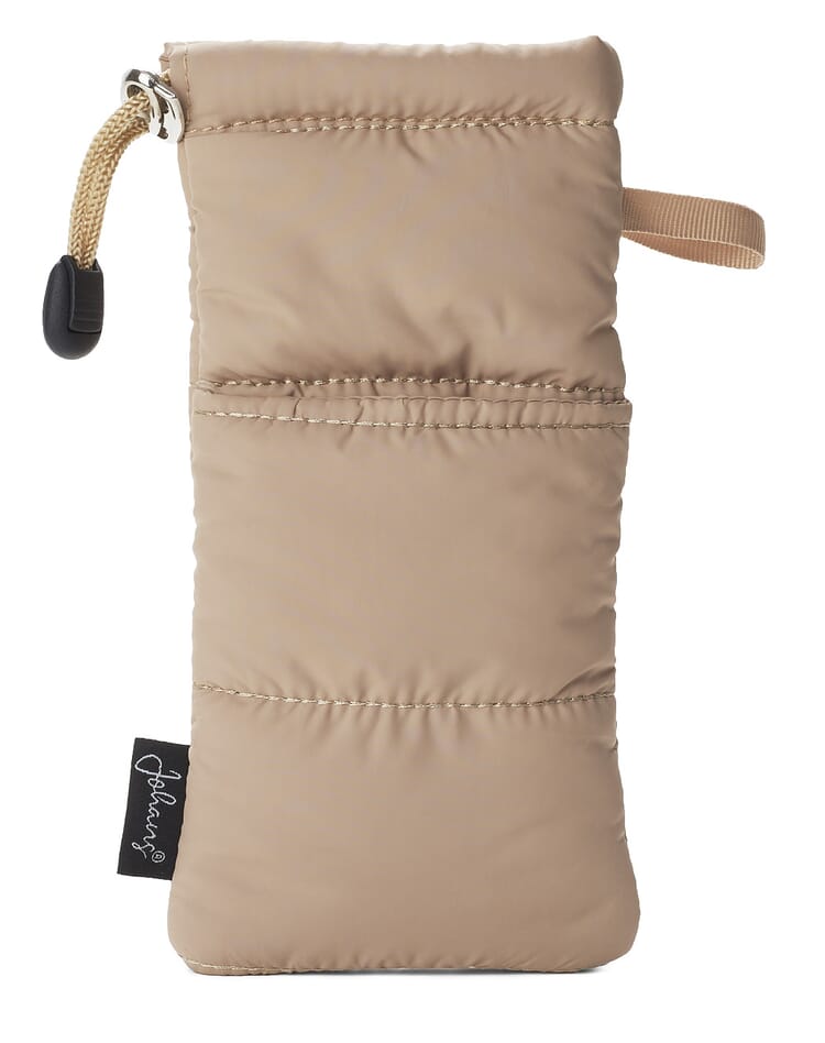 Johans_Puffybag-beige-ganz Brillenetui Puffy Bag BEIGE
