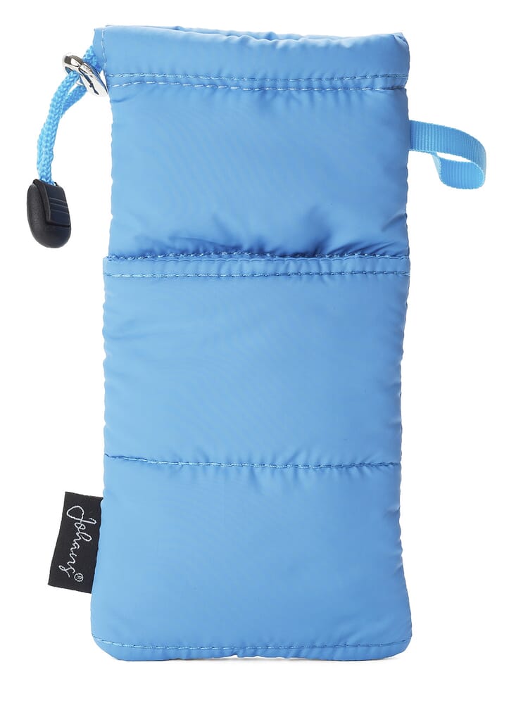 Johans_Puffybag-blau-ganz Brillenetui Puffy Bag HIMMELBLAU