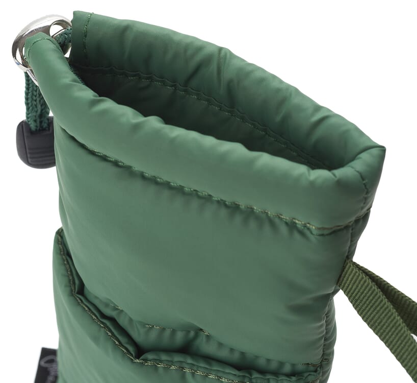 Johans_Puffybag-gruen-oben Brillenetui Puffy Bag GRÜN