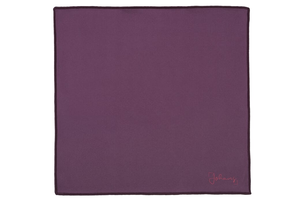 Johans_Tuch-Bordeauxrot-ganz Brillen- und Displaytuch BORDEAUXROT
