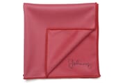 Johans_Tuch-Hibiskusrot-gefaltet Brillen- und Displaytuch HIBISKUSROT