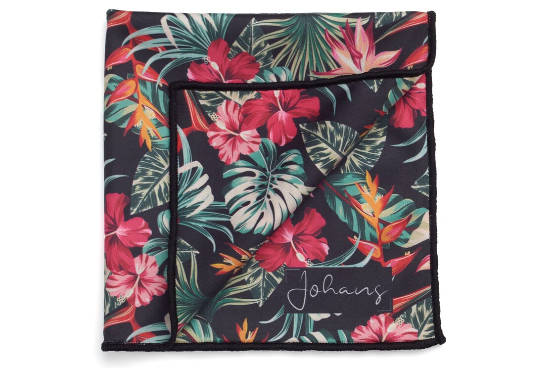 Johans_Tuch_exotic-gefaltet Brillen- und Displaytuch EXOTIC